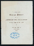 TWENTY-NINTH ANNUAL DINNER [held by] AMERICAN BAR ASSOCIATION [at] "THE AUDITORIUM, MINNEAPOLIS, MN" (REST;)