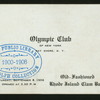 OLD-FASHIONED RHODE ISLAND CLAM BAKE [held by] OLYMPIC CLUB OF NEW YORK [at] "BAY SHORE, NY" (OTHER [PRIVATE];)