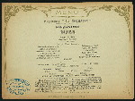 DAILY MENU, DINNER [held by] COMPAGNIE GENERAL TRANSATLANTIQUE [at] "ABOARD PAQUEBOT ""LA TOURAINE""" (SS;)