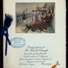 DINNER GIVEN ON HIS RETURN TO AMERICA FROM HIS FIRST VISIT TO ENGLAND [held by] FRIENDS OF MR. FRANK CLOUGH [at] "THE UNION LEAGUE, PHILADELPHIA, PA" (OTHER [PRIVATE];)