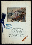 DINNER GIVEN ON HIS RETURN TO AMERICA FROM HIS FIRST VISIT TO ENGLAND [held by] FRIENDS OF MR. FRANK CLOUGH [at] "THE UNION LEAGUE, PHILADELPHIA, PA" (OTHER [PRIVATE];)