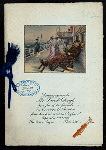 DINNER GIVEN ON HIS RETURN TO AMERICA FROM HIS FIRST VISIT TO ENGLAND [held by] FRIENDS OF MR. FRANK CLOUGH [at] "THE UNION LEAGUE, PHILADELPHIA, PA" (OTHER [PRIVATE];)