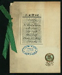 DINNER ON THE OCCASION OF OPENING THE MEN'S CAFE [held by] H. STANLEY GREEN [at] "PLANKINTON HOUSE, MILWAUKEE, WI" (HOTEL;)