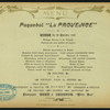 DINNER [held by] CIE GLE TRANSLANTIQUE [at] "ABOARD  ""LA PROVENCE""" (SS;)