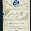 BANQUET [held by] WORSHIPFUL COMPANY OF CUTLERS [at] "THE HALL, [LONDON, ENGLAND]" (OTHER (PRIVATE ARA?);)