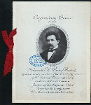 DINNER TO M. WARLEY PLATZEK IN HONOR OF HIS ELECTION AS A JUSTICE OF THE SUPREME COURT [held by] NATIONAL DEMOCRATIC CLUB BOARD OF GOVERNORS [at]