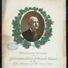 DINNER TO GOVERNOR-ELECT EDWIN S. STUART [held by] CLOVER CLUB [at] "HOTEL BELLEVUE-STRATFORD [PHILADELPHIA, PA]" (HOTEL;)