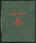 DINNER [held by] JEFFERSON HOTEL [at] "SAN FRANCISCO,CA;" (HOTEL;)