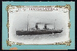 DINNER [held by] CIE GLE TRANSATLANTIQUE [at] "ON BOARD PAQUEBOT ""LA LORRAINE""" (SS;)