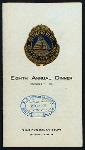 EIGHTH ANNUAL DINNER [held by] OLYMPIC CLUB [at] "SHANLEY'S ROMAN COURT, NEW YORK, NY" (REST;)