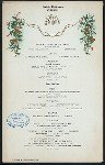 CHRISTMAS DINNER [held by] HOTEL RODMAN [at] "PHILADELPHIA, PA" (HOTEL;)