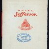 CHRISTMAS DINNER [held by] HOTEL JEFFERSON [at] "SAN FRANCISCO, CA" (HOTEL;)