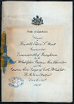 DINNER TO EDWIN L. STUART, GOVERNOR-ELECT OF PENNSYLVANIA [held by] PHIDELPHIA BUSINESS MEN'S ASSOCIATION AND BUSINESS MEN'S LEAGUE OF SOUTH PHILADELPHIA [at] "BELLEVUE-STRATFORD, [PHILADELPHIA, PA]" (HOTEL;)