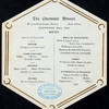 DINNER [held by] THE CHEMISTS [at] WALDORF-ASTORIA (HOTEL;)