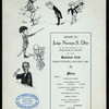 DINNER TO JUDGE NORMAN S. DIKE [held by] FELLOW MEMBERS OF THE GEOGRAPHICAL SOCIETY OF THE HAMILTON CLUB [at] "BROOKLYN, NY" (OTHER;)