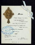 DINNER [held by] NEW PALESTINE COMMANDERY 11918 [at] "THE TEMPLE, [NEW YORK]" (OTHER (PRIVATE CLUB);)