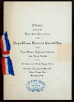 DINNER TO THE REPUBLICAN REPRESENTATIVES FROM KINGS COUNTY IN THE NATIONAL AND STATE LEGISLATURE [held by] REPUBLICAN GENERAL COMMITTEE EXECUTIVE COMMITTEE [at] "UNION LEAGUE CLUB, BROOKLYN, NY" (OTHER (PRIVATE CLUB);)