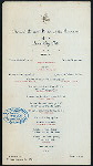 30TH ANNUAL DINNER [held by] GOVERNORS OF THE QUEEN CITY CLUB [at] "CINCINNATI, OH" (OTHER [PRIVATE];)