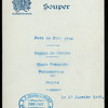 DAILY MENU, SUPPER [held by] HOTEL D'ANGELETERRE [at] "COPENHAGEN, DENMARK" (FOR;)