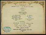 DINNER [held by] COMPAGNIE GENERAL TRANSATLANTIQUE [at] ABOARD PAQUEBOT LA GASCOGNE (SS;)