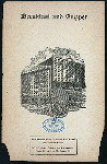 BREAKFAST AND SUPPER [held by] SMITH AND MCNELLS [at] 199 WASHINGTON STREET (NEW YORK?) (HOTEL;)