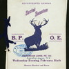 SEVENTEENTH ANNUAL SOCIAL SESSION [held by] B.P.O.E. AMSTERDAM LODGE NO. 101 [at] "AMSTERDAM, NY" (OTHER (PRIVATE CLUB?);)
