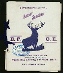 SEVENTEENTH ANNUAL SOCIAL SESSION [held by] B.P.O.E. AMSTERDAM LODGE NO. 101 [at] "AMSTERDAM, NY" (OTHER (PRIVATE CLUB?);)