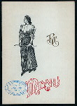DINNER OF BACHELOR CLUB BALL [held by] DEUTSCHER CLUB [at] "MILWAUKEE, WI"