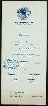 31ST ANNUAL DOG SHOW, LUNCHEON [held by] WESTMINSTER KENNEL CLUB [at] "MADISON SQUARE GARDEN, NEW YORK, NY" (OTHER [SPORTS ARENA];)
