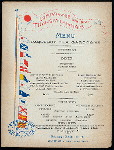 DINNER [held by] COMPAGNIE GENERAL TRANSATLANTIQUE [at] ABOARD PAQUEBOT LA GASCOGNE (SS;)