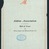 DAILY MENU, LUNCHEON [held by] ALDINE ASSOCIATION [at] "111 FIFTH AVE, NEW YORK, NY" ([REST?];)