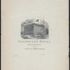 DINNER [held by] COLONNADE HOTEL [at] "PHILADELPHIA, PA" (HOTEL)