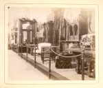 Stand with  late 19th century furniture of all sorts