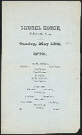 SUPPER [held by] LAUREL HOUSE [at] "LAKEWOOD, NJ" ([HOTEL])