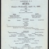 DINNER [held by] LAUREL HOUSE [at] "LAKEWOOD, NJ" ([HOTEL])