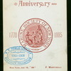 ANNIVERSARY [held by] MARINE SOCIETY OF NEW YORK [at] "NEW YORK, NY"