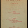 ANNUAL DINNER [held by] NEW YORK FREE TRADE CLUB [at] DELMONICO [NY] (REST)