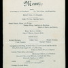 DINNER [held by] THE ANTLERS [at] "COLORADO SPRINGS,COLO." (HOTEL)