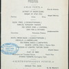 SIXTH ANNUAL DINNER [held by] ICHTHYOPHAGOUS CLUB [at] HOTEL BUCKINGHAM (HOTEL)