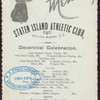 DECENNIAL CELEBRATION [held by] STATEN ISLAND ATHLETIC CLUB [at] "WEST NEW BRIGHTON, STATEN ISLAND, NY" ((CLUB))