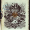 BANQUET COMMEMORATING THE 100TH ANNIVERSARY OF THE CONSTITUTION [held by] HIBERNIAN SOCIETY OF PHILADELPHIA [at] "ST. GEORGE'S HALL PHILADELPHIA, PA" (CLUB)
