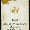 BANQUET [held by] MERCHANTS AND MANUFACTURERS ASSOCIATION OF BALTIMORE CITY [at] HOTEL RENNERT (HOT;)