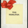 DINNER [held by] THE HAMILTON [at] [NEW HAVEN CT?] ([HOTEL?])