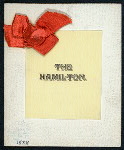 DINNER [held by] THE HAMILTON [at] [NEW HAVEN CT?] ([HOTEL?])
