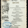 FIFTH ANNUAL DINNER [held by] IRVING CLUB [at] "DELMONICO'S, NEW YORK, NY" (REST;)