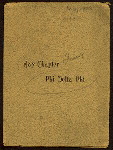 COMMENCEMENT BANQUET [held by] JAY CHAPTER OF PHI DELTA PHI [at] THE WINDSOR ([HOTEL])