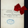 DINNER [held by] MASSACHUSETTS DELEGATES TO THE NATIONAL REPUBLICAN CONVENTION AT CHICAGO [at] "THE THORNDIKE,BOSTON,MASS" ([HOTEL])