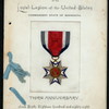 THIRD ANNIVERSARY [DINNER] [held by] MILITARY ORDER OF THE LOYAL LEGION OF THE UNITED STATES COMMANDERY STATE OF MINNESOTA [at] "HOTEL RYAN, SAINT PAUL,MINN" (HOTEL)
