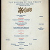 DINNER IN AID OF THE REFORM OF THE TARIFF [held by] THE REFORM CLUB [at] METROPOLITAN OPERA HOUSE ("OTHER,OPERA HOUSE")