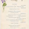 DINNER [held by] UNION LEAGUE CLUB [at] ? (?)